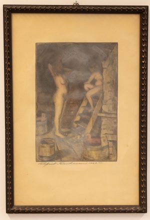 Kauhanen Walfrid: Kylpijät