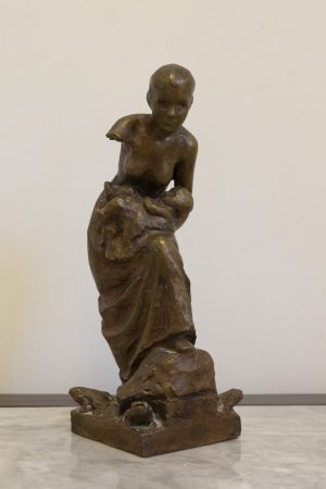 Halonen Eemil: Lapsi ja nainen, patsas